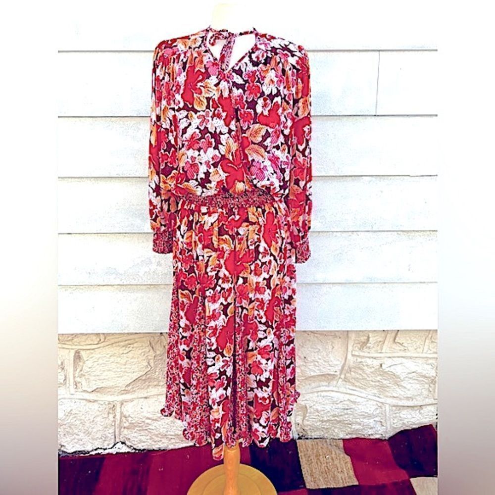 **** Indigo Lites Vintage Floral Skirt Set (J)